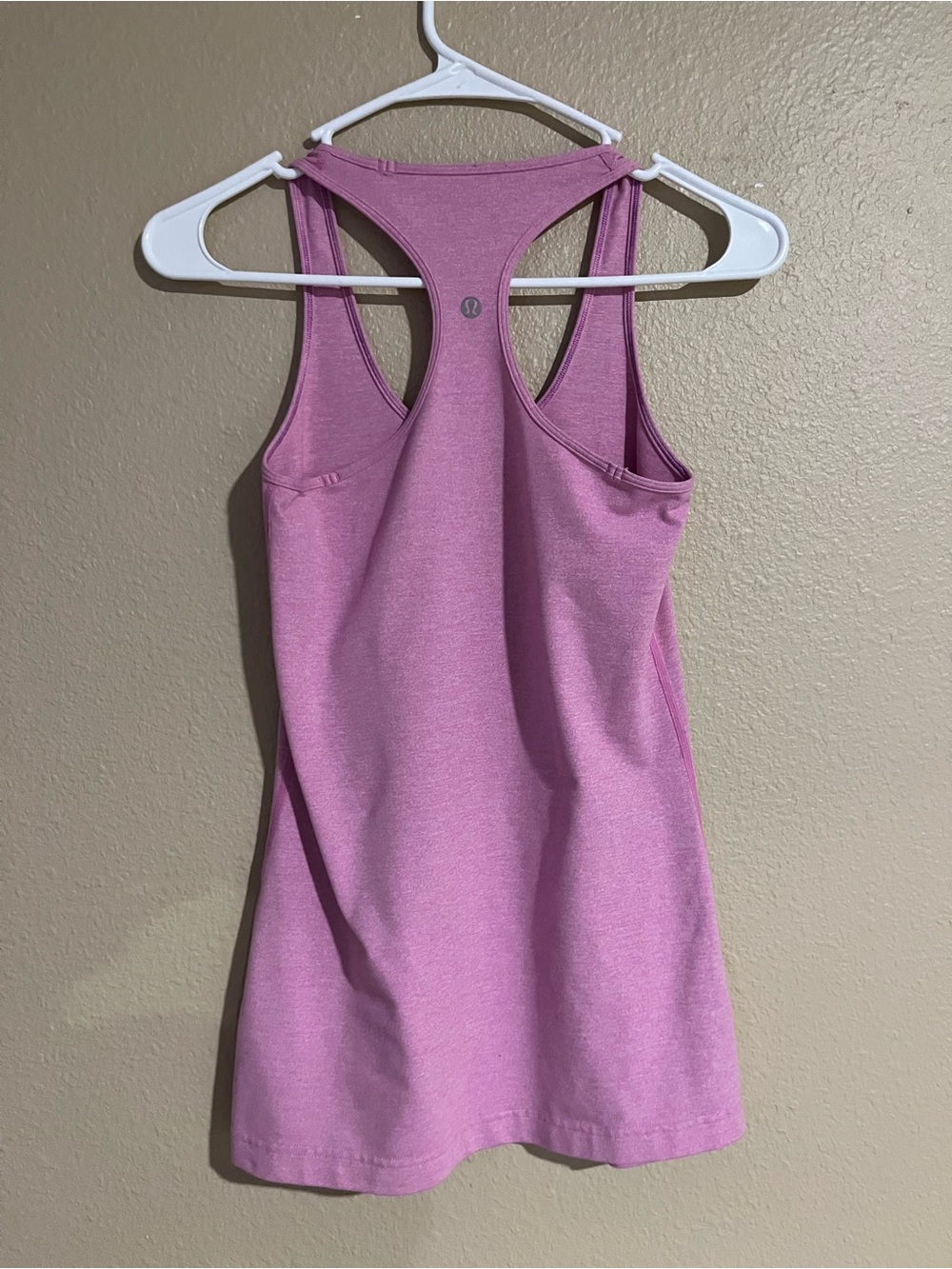 lululemon athletica Heathered Pink Racerback Tank - Picture 3 of 12